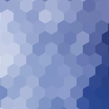 Honeycombs pattern. Multi-colored rectangular pixel background. Illustrazione stock