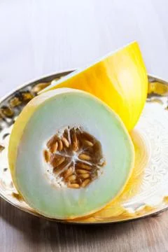 A Honeydew Melon Stock Photos