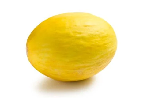Honeydew melon on white background Stock Photos