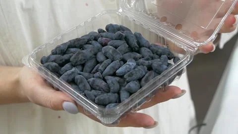 Honeysuckle in packaging. 库存影片 335240712