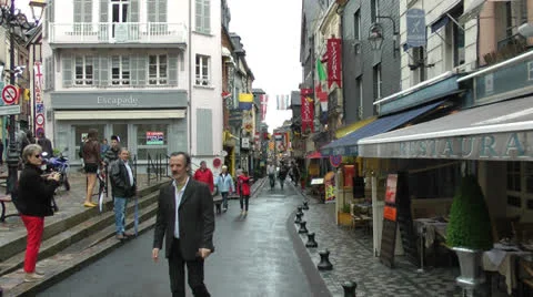 Honfleur 6 Stock Footage 25908846