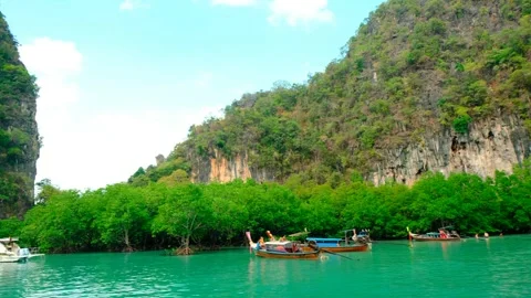 Hong island lagoon. 4K Stock Footage 301701268