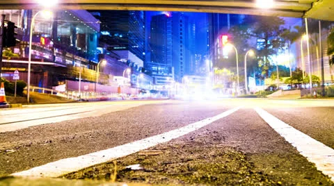 Hong Kong architecture. Timelapse Video stock 24452315