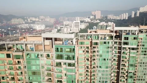 Hong Kong building Stock Footage 299949232