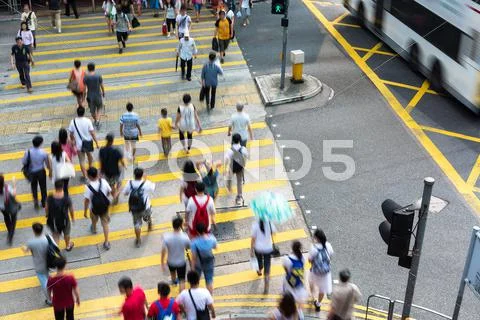 Hong Kong Busy Street