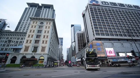 Hong Kong China Stock Footage 77155337