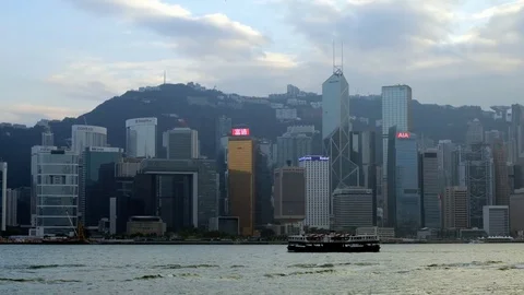 Hong Kong cityscape Stock Footage 82672760