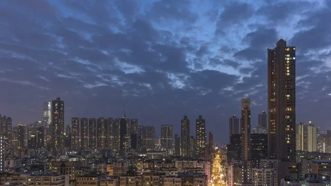 Hong Kong cityscape Stock Footage 83963384