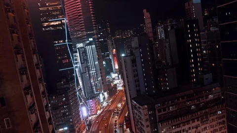 Hong Kong cityscape view 스톡 동영상 127627341