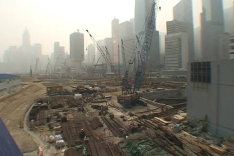 HONG KONG-CRANES 2 Vidéo 333502
