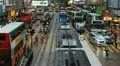 Hong Kong Crowds Rush Hour Shopping Area, Crowded Street, Car, Bus Traffic HD Footage