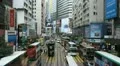 Hong Kong Crowds Rush Hour Shopping Area, Crowded Street, Car, time lapse HD Footage