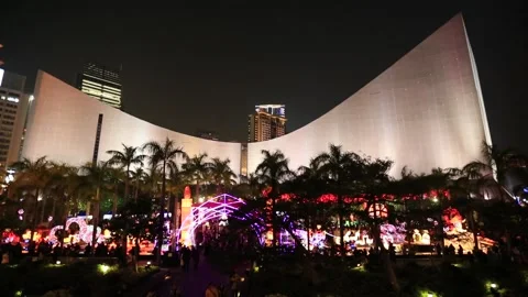 Hong Kong Cultural Centre Stock Footage 203759727
