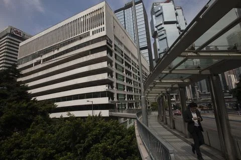 Hong Kong developer pays record price for commercial land plot, China - 17 May 2 Stock Photos
