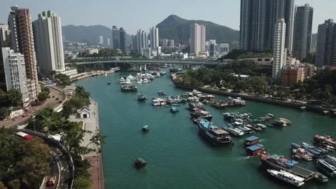 Hong Kong effervescence Stock Footage 299949273