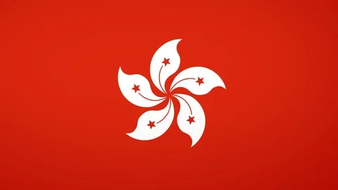 Hong Kong Flag Composition Stock-Footage 118218227