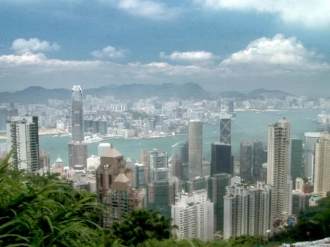 Hong Kong Video stock 490124