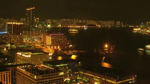 Hong Kong Stock Footage 930827