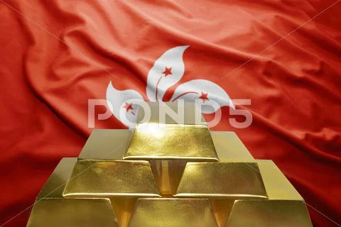 Hong kong gold reserves Stock Photos