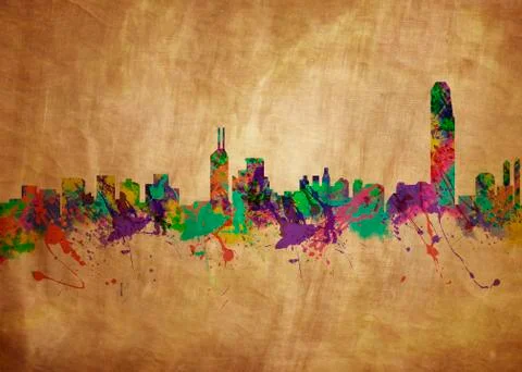Hong Kong Stock Illustration