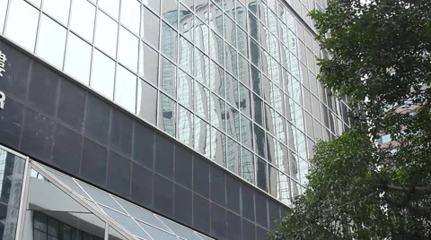 Hong Kong Immigration Tower office building Video stock 59551836