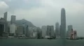 Hong Kong Island Skyline, Victoria Harbour, Kowloon Peninsula, Ship, time lapse HD Footage