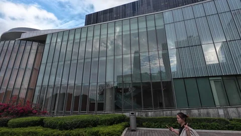 Hong Kong Legislative Council Complex. Video stock 306857306