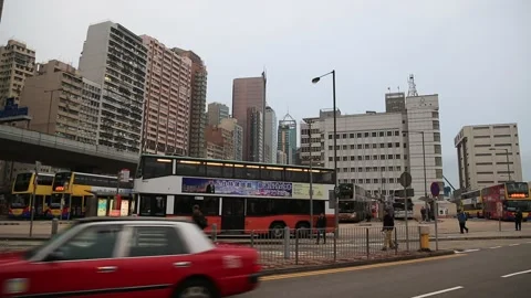 Hong Kong-Macau Ferry Terminal Stock Footage 203667085