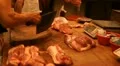 Hong Kong Market Street, Meat, Fruits, Clothes, Fish, Vegetables, Chinese HD Footage