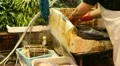 Hong Kong Market Street, Meat, Fruits, Clothes, Fish, Vegetables, Chinese HD Footage
