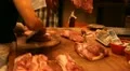 Hong Kong Market Street, Meat, Fruits, Clothes, Fish, Vegetables, Chinese HD Footage
