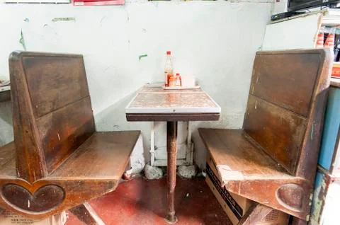 Hong Kong old tea restaurant Stock Photos