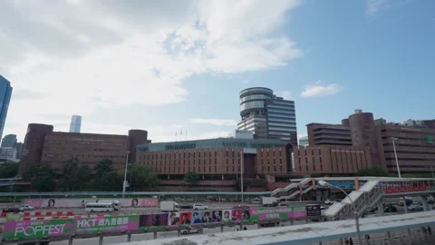 Hong Kong Polytechnic University Stock Footage 304240227