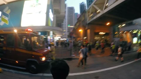 Hong kong protest 2019 Stock Footage 139190817