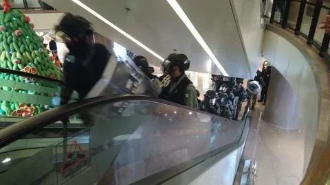 Hong Kong protest 2019 Stock Footage 219325963