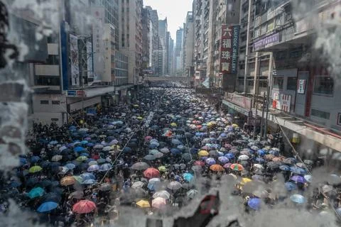 Hong Kong Protest Fotos de archivo