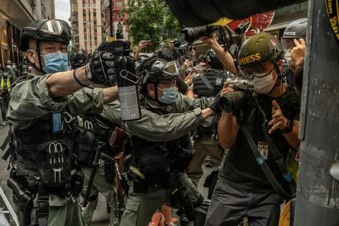 Hong Kong Protest Fotos de archivo