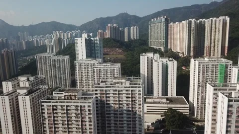 Hong Kong skyline Stock Footage 299949008