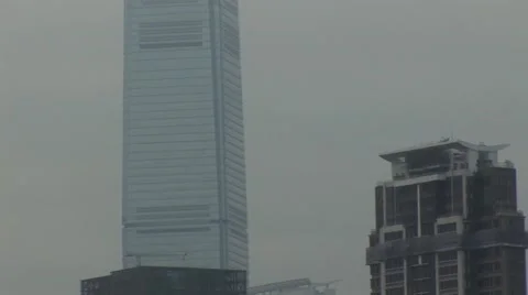 Hong Kong Skyscraper Stock-Footage 42999150