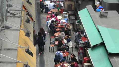 Hong Kong Soho Stock Footage 203763180
