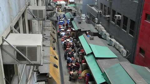 Hong Kong Soho Stock Footage 203764016