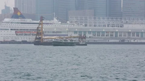Hong Kong Star Ferry Stock Footage 203770874