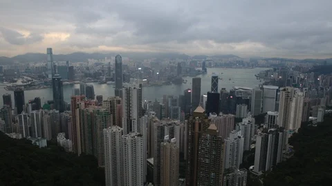 Hong Kong Timelapse Stock-Footage 86662137
