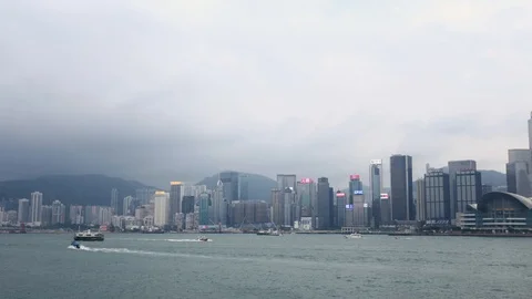 Hong Kong Timelapse Stock Footage 98258100