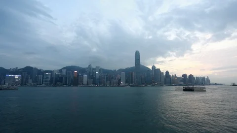 Hong Kong Timelapse Stock Footage 98258290