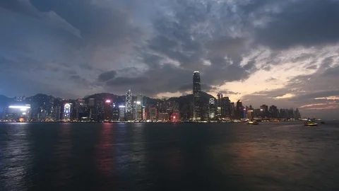 Hong Kong Timelapse 動画素材 98258663