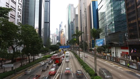 Hong Kong Timelapse Stock Footage 98259614
