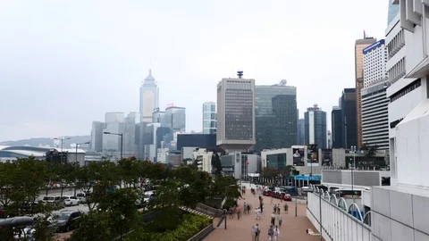 Hong Kong Timelapse Stock Footage 98260982