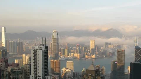 Hong Kong Zoom In Stock Footage 8952192