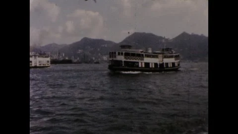 HongKong Ferry Stock Footage 251907388